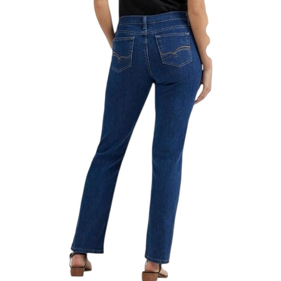 Riders, By Lee, Women's Straight Leg Blue Jeans. 18P. Indigo Blue. New With Tags - Picture 2 of 10